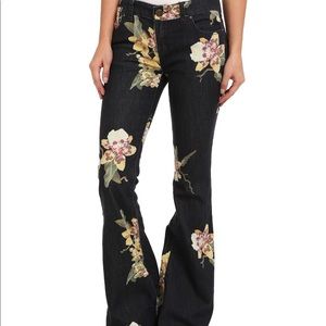 Free People Floral Bali flare